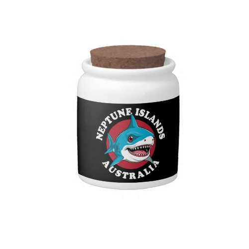 Great White Shark  Neptune Islands Candy Jar