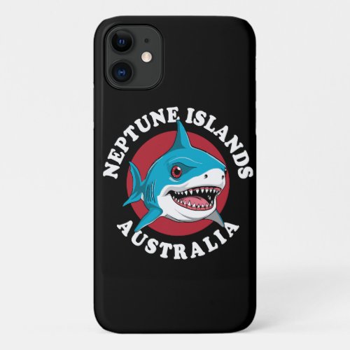 Great White Shark  Neptune Islands iPhone 11 Case