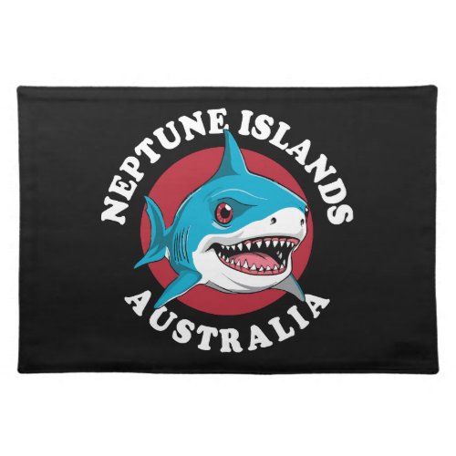 Great White Shark  Neptune Islands Cloth Placemat