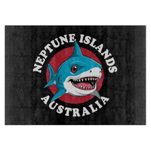 Great White Shark  Neptune Islands Cutting Board