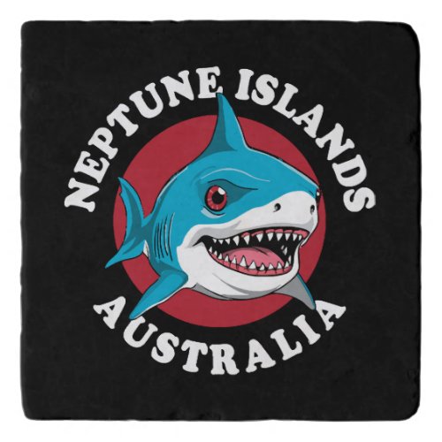Great White Shark  Neptune Islands Trivet