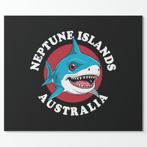 Great White Shark  Neptune Islands Wrapping Paper