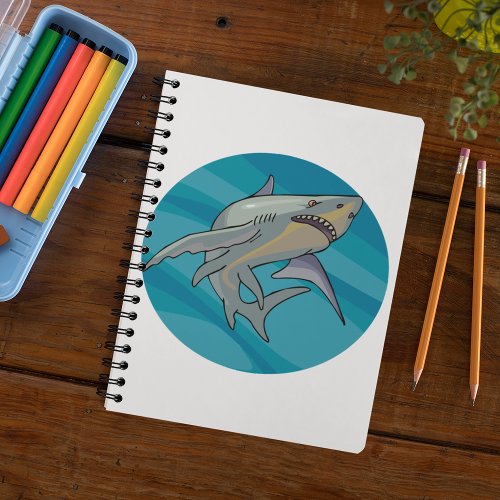 Great White Shark Notebook