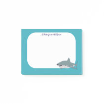 Great White Shark Personalized Post-it Notes