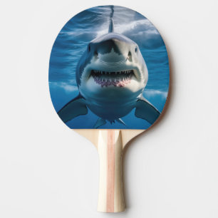 Great White Shark Ping Pong Paddle
