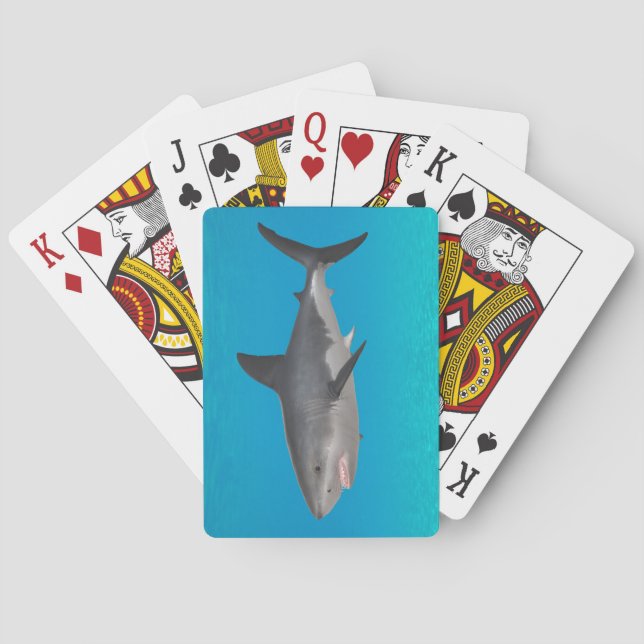 Great White Shark Playing Cards (Back)
