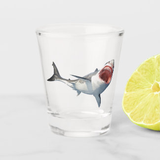Great White Shark Shot Glass