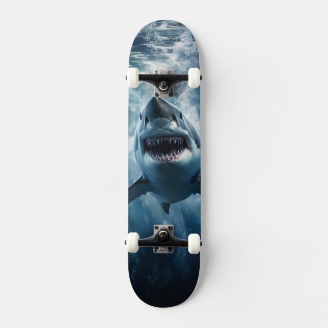 GREAT WHITE SHARK SKATEBOARD (Front)