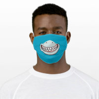 Great White Shark Smile Cloth Face Mask
