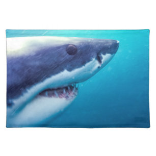 Great White Shark South Africa Cloth Placemat