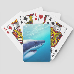 Great White Shark South Africa Poker Cards