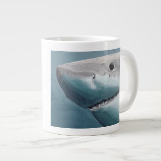 Great White Shark Specialty Mug - Fins & Coffee