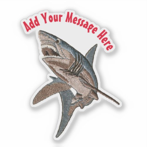 Great White Shark Sticker