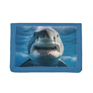 Great White Shark Tri-fold Wallet