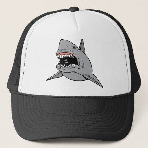 Great White Shark Trucker Hat
