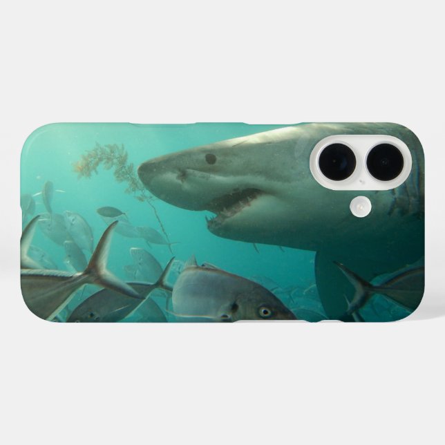 Great White Shark Underwater Australia Animal Case-Mate iPhone Case (Back (Horizontal))
