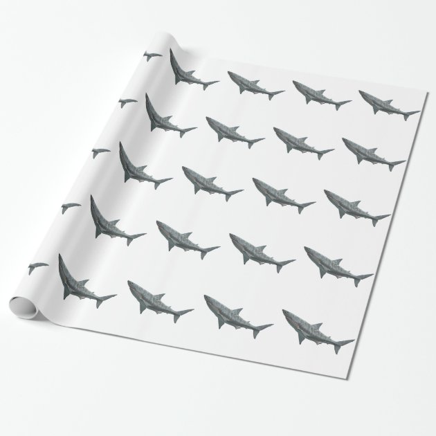 shark wrapping paper