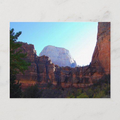 Great White Throne Zion Postcard