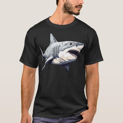 Great white vintage T_Shirt
