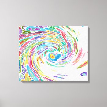 Great White Wave Canvas Print by aftermyart at Zazzle