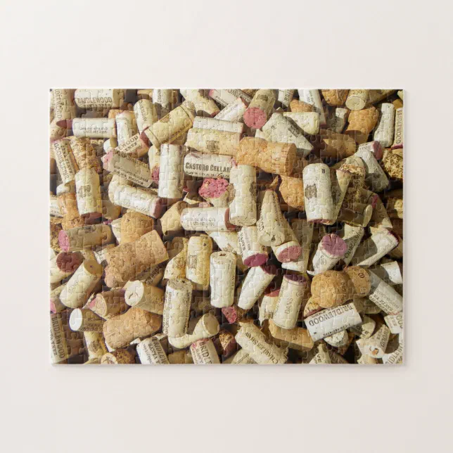 Great Wine Cork Puzzle! Jigsaw Puzzle Zazzle