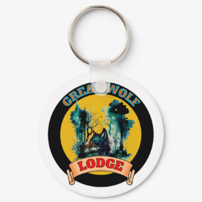 GREAT WOLF LODGE KEYCHAIN