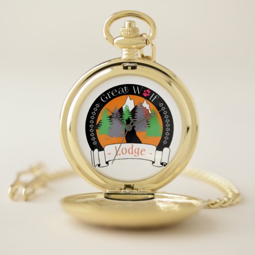 GREAT WOLF LODGE  POCKET WATCH