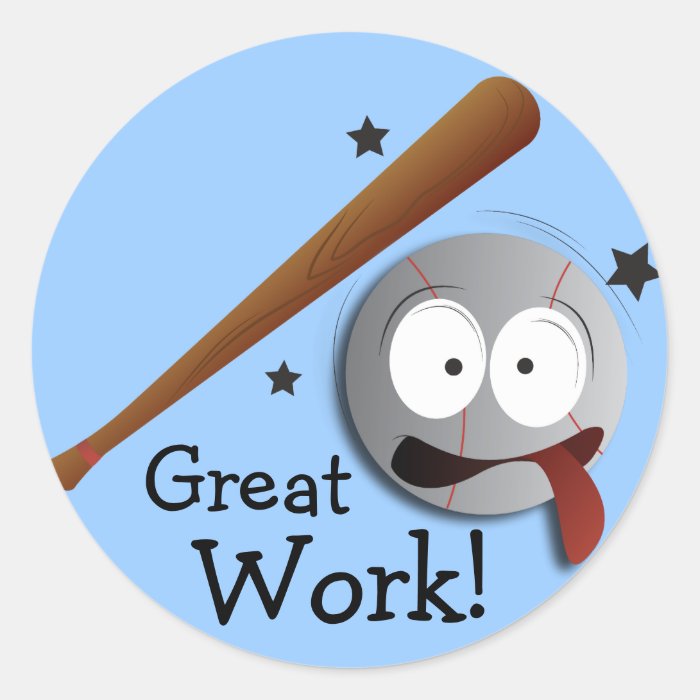 Great Work Stickers | Zazzle