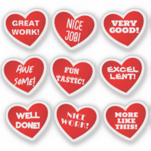 Great Work Well Done Sticker
