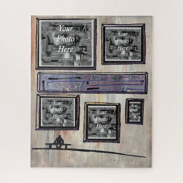 Great Works at the Museum - Personalized Jigsaw Puzzle (Vertical)