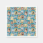 Great writers, poets and playwrights on stamps-1 napkins
