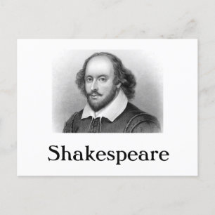 Great Writers - William Shakespeare Postcard