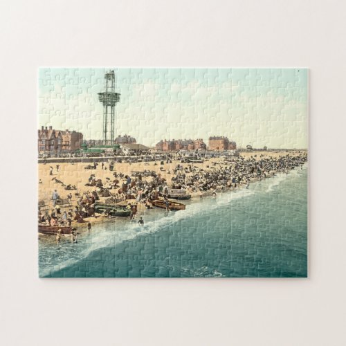 Great Yarmouth Beach and Revolving Tower Norfolk Jigsaw Puzzle