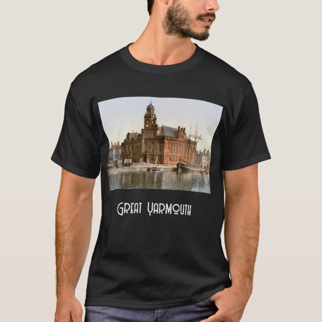 Great Yarmouth, England (c. 1900) T-Shirt (Front)
