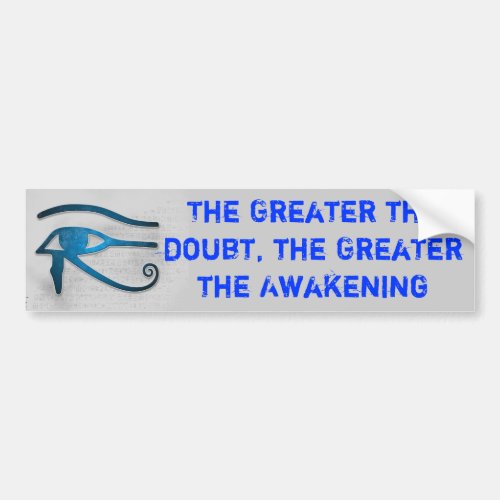 Greater Awakening bumper sticker