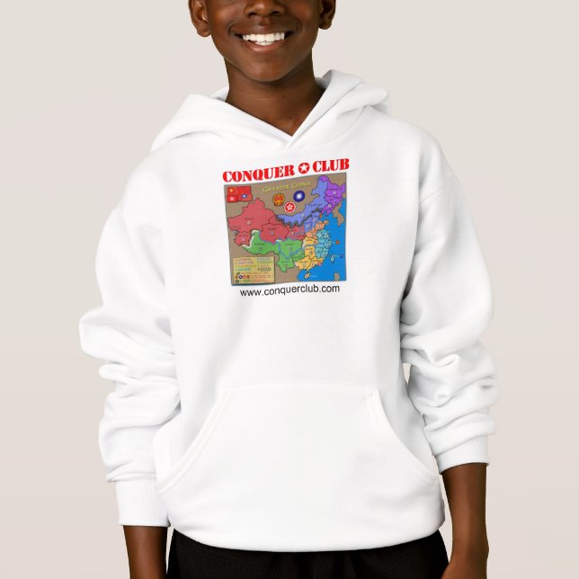 Greater China Map Hoodie (Front)