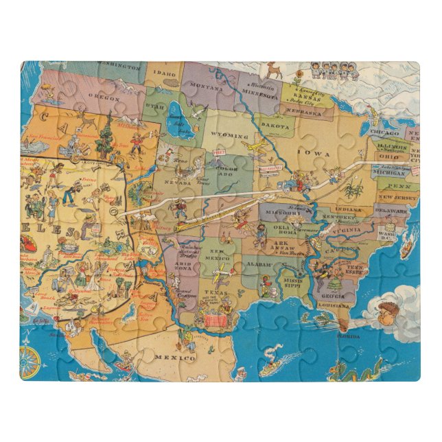 "Greater!" Los Angeles and the United States Jigsaw Puzzle (Puzzle Horizontal)