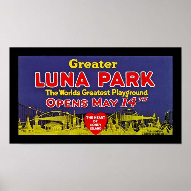 Greater Luna Park Poster (Front)