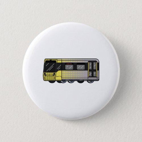 Greater Manchester Metrolink graffiti bomb sticker Button