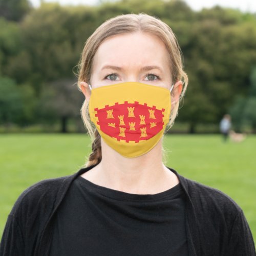 Greater Manchester UK County Flag Adult Cloth Face Mask