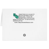 Greater Roadrunner Cards (Back Horizontal)
