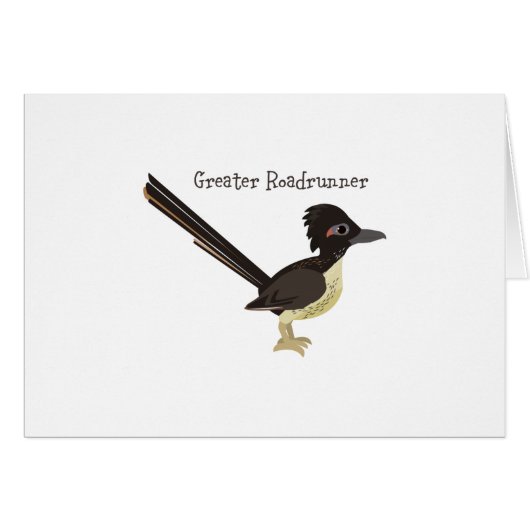 Greater Roadrunner Cards (Front Horizontal)