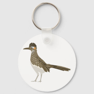 Greater Roadrunner Keychain