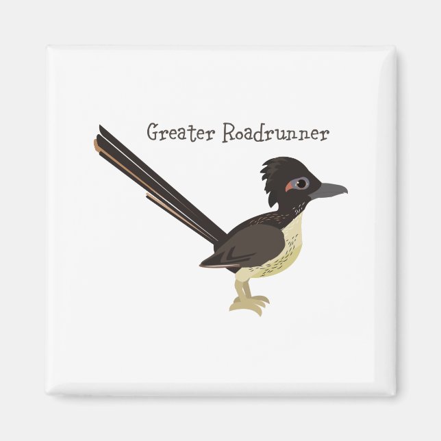 Greater Roadrunner Magnet (Front)