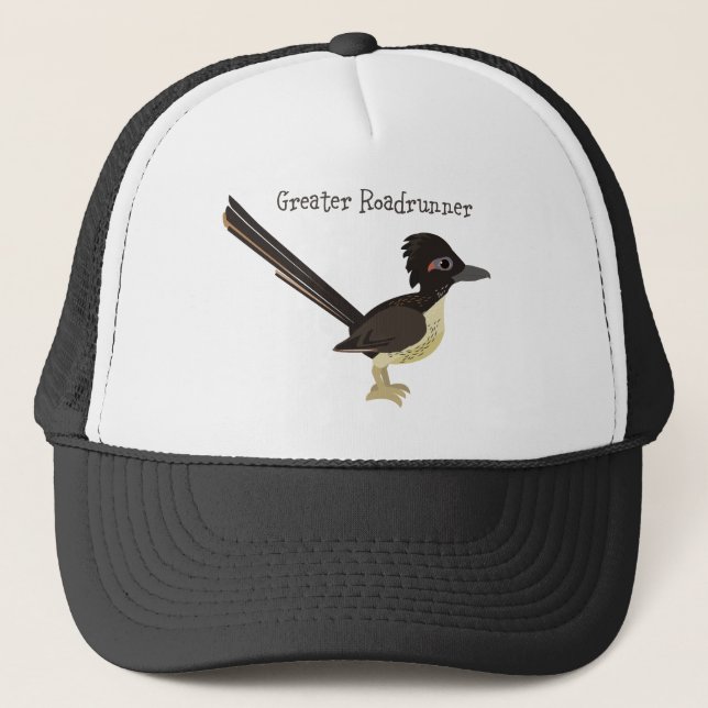 Greater Roadrunner Trucker Hat (Front)