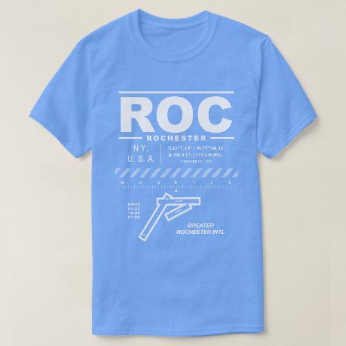 Greater Rochester Intl Airport ROC T_Shirt