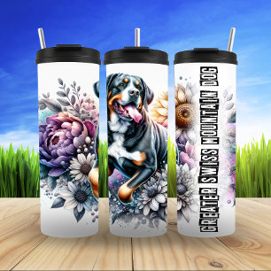 Greater Swiss Mountain Dog Bloom Thermal Tumbler