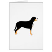 greater swiss mountain dog color silhouette (Front)