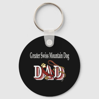 greater swiss mountain dog dad Keychain