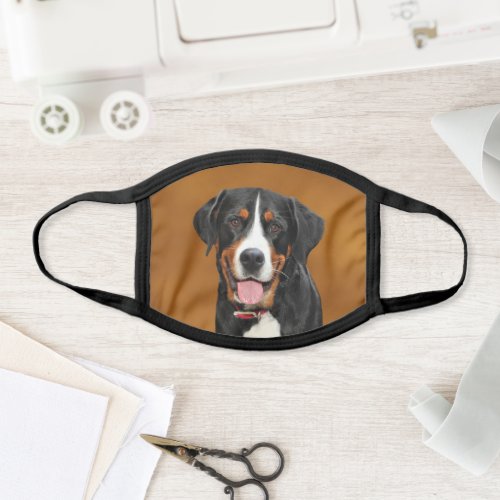 Greater Swiss Mountain dog Face Mask